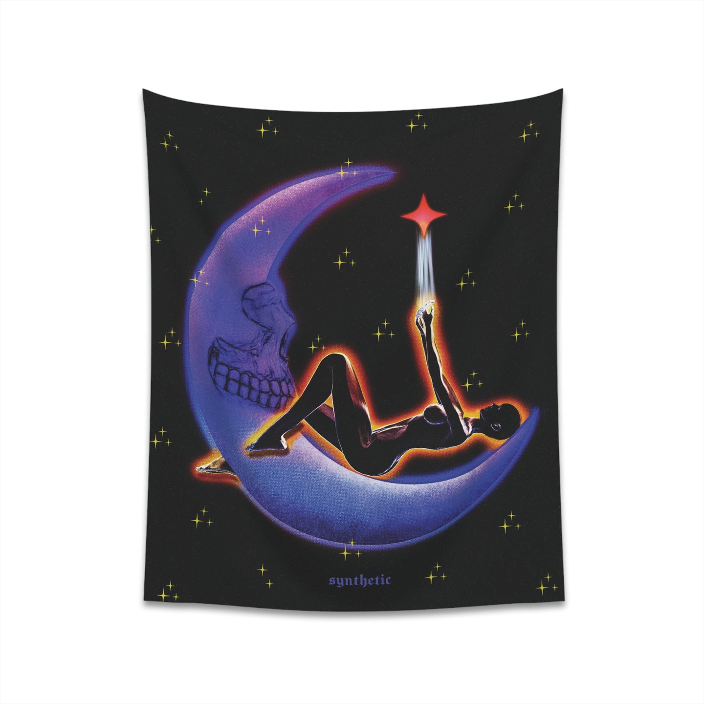 'moon energy' tapestry