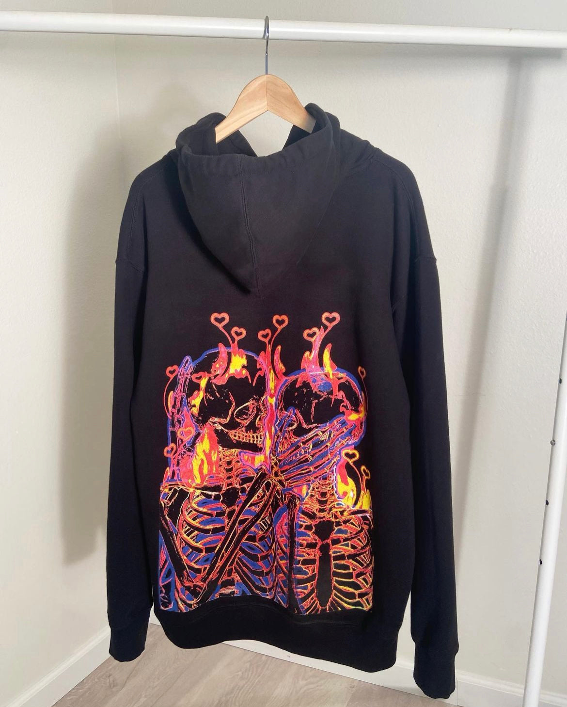 twin flame' hoodie – SYNTHETIC
