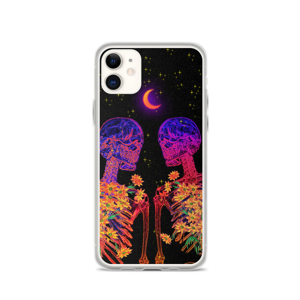 'in bloom with u' iphone case